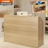 Mostrador de Caja, Tienda de Ropa, Salón de Belleza, Recepción de Institución de Capacitación, Mesa de Bar Simple Moderna, Recepción de Escritorio de Recepción de Lujo Ligero