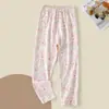 Pantalones de Otoño para Niños Algodón Puro Lycra Pantalones para Casa Niños y Niñas Medianos y Grandes Pijamas para Niños Calzoncillos Pantalones de Bebé de Otoño para Niños 0-12