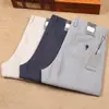 Pantalones casuales de lino nuevos de primavera para hombre, verano, material fino de algodón y lino, absorbentes de sudor, transpirables, rectos, elásticos, pantalones de vestir para hombre