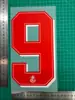 25-26 Kit Fora de Casa do Toluca Tamanho Adulto A+ Número da Camisa Letra Adesivo de Transferência Térmica Número Bola