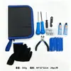 Kit de reparación de neumáticos de emergencia para coche más vendido transfronterizo, juego de 27 piezas para herramientas de reparación de neumáticos de coche y motocicleta