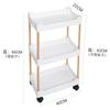 Estante de almacenamiento de cocina, carrito móvil multicapa para el hogar, cesta para verduras, suministros, colección completa