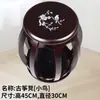Taburete Guzheng de madera maciza, taburete redondo, taburete de tambor, taburete de mesa de comedor chino, taburete duradero con estampado de flores y pájaros, taburete de mesa de té, taburete bajo pequeño