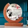 Regalos de Graduación para Maestros, Regalos Creativos para el Día del Maestro, Retratos Fotográficos, Producción de Trofeos de Cristal para Hombres y Mujeres
