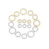 Acero Inoxidable Redondo Chandel Conector Redondo Colgante DIY Hallazgos de Joyería Collar Aretes Accesorios para Hacer Transfronterizo