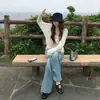 Sapatos Mary Jane Planos Coloridos com Rebites Chuyuji 2026 Laço Vazado Respirável Solado Macio Sapatilhas para Mulheres