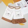 Ropa Pequeña para Perros y Mascotas Primavera y Verano Gato Perro Pequeño Teddy Pomerania Schnauzer Yorkshire Oso Waffle