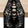 Toalha de Mesa Cruzada para Plantas e Flores de Primavera da Amazon, Linda Toalha de Mesa para Cozinha e Sala de Jantar, Fábrica de Decoração de Festa de Chão