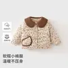 Roupas de Inverno para Bebê Jaqueta Acolchoada de Algodão Quente Top Estiloso para Meninos e Meninas Outono e Inverno Acolchoado Fofo Espesso