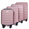 Maleta de ABS 4 piezas equipaje de viaje 16 pulgadas 20 pulgadas 24 pulgadas 28 pulgadas juego de cuatro piezas regalo de fábrica venta al por mayor