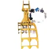 Accesorio para excavadora cortacésped, máquina para deshierbar y cortar hierba en terrenos baldíos, excavadora de ruedas con trituradora de césped instalada