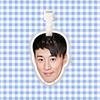 Linfeng etiqueta de bagagem etiqueta de bagagem corrente de pingente de mochila ornamento para pendurar etiqueta pendurada em volta TikTok