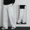 Pantalones Deportivos Especiales Follow para Hombre Otoño Invierno Pierna Ancha Sueltos Caída Suave 2026 Nuevos de Pierna Recta Pantalones de Chándal Casuales para Hombre Otoño Primavera