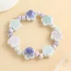 Pulsera de Cerámica Jingdezhen de Gama Alta Estilo Retro Mejor Amiga Estudiante Pulsera de Cerámica de Lujo Ligero Nicho Joyería de Regalo