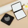 Mini Espelho de Maquiagem Flip Dupla Face Dobrável Portátil Pequeno Espelho Dormitório Estudante Espelho de Retoque de Mão Espelho de Bolso DIY