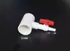 Acuicultura Codo Reductor PVC Conector de Barbilla Tubería de Aireación Válvula Integrada 10mm 8mm