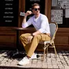 AliExpress Wish pantalones largos rectos de trabajo versátiles con múltiples bolsillos, ropa deportiva de moda para primavera/otoño para hombre, en stock para dropshipping
