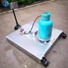 Máquina de reparo de rachaduras e buracos em estradas com placa de aquecimento de asfalto puxada à mão, regeneração térmica, aquecimento infravermelho para carro
