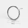 Suministro Directo Anillo de Llave de 20 mm Anillo Brillante Anillo de Llave Círculo de Apertura Círculo
