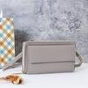 Nova bolsa para celular com tela sensível ao toque, bolsa pequena e elegante para mulheres, bolsa para celular de mão popular na Internet