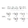 Nuevas Gafas Retro Coreanas de Moda para Hombre y Mujer, Gafas Decorativas Lisas para Internet, Montura de Gafas Retro 8906 al por Mayor