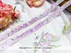 Encaje Glicina Iris Accesorios Bordado Pesado Bordado Manga Cuello Dinastía Han Borde de Cortina de Organza DIY
