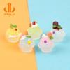 Simulação de novo smoothie copo de comida jogar diy acessórios artesanais cola cola de telefone móvel resina diy material diy