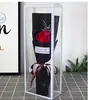 Fornecimento de Fábrica Flor de Sabão Rosa Única Tanabata Presente Prático Flor de Sabão Rosa Caixa de Presente Dia dos Namorados
