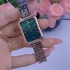 Reloj Cuadrado de Cadena Irregular para Mujer Estilo Frío Ins Nicho Lujo Ligero Estudiantes de Secundaria y Preparatoria Moda Simple Sentido de Alta Gama