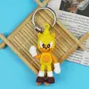 Nuevo Producto Suministro Directo Sonic PVC Plástico Blando Llavero Muñeco Sonic Ratón Sonic Niño Colgante Venta al por Mayor