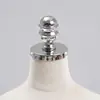 Accesorios para Modelos de Ropa Infantil Cubierta para Cabeza Modelo Dorado Plateado Cubierta Plana Alambre Metálico Infantil Bolsa para Cabeza Tela Cabeza