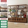 Nuevo Estilo Chino Estante de Flores Estante de Almacenamiento Balcón Maceta Madera Maciza Planta Suculenta De Pie Multicapa Adornos Estante de Almacenamiento para Sala de Estar