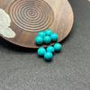 Cuentas turquesas de alta porcelana lote suelto cuentas de diamante diy con cuentas estrella luna bodhi texto accesorios para jugar accesorios cuentas espaciadoras