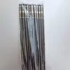 Nuevos palillos de aleación para palillos de comedor familiar, de alto valor, con bronceado negro, bendición, antideslizantes a alta temperatura, a prueba de moho, que no se decoloran