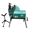 Máquina Elétrica Hidráulica para Ranhurar Tubos de Aço Galvanizado, Máquina para Ranhurar Junta de Topo de Tubos de Incêndio, Máquina Pequena de Mesa para Ranhurar Tubos