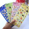 Pegatinas 3D de Burbujas para Niños Shiba Inu Lindo Pegatinas de Espuma Animales de Dibujos Animados Perro Pegatinas de Recompensa