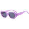 Novo Estilo Distintivo Moda Arroz Prego Poligonal Anti-UV Óculos de Sol Ins Internet Celebridade Mesmo Estilo Viagem Lazer Óculos de Sol
