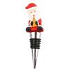 Rolha de vinho criativa de Natal, rolha de vinho de Papai Noel, garrafa de vinho de PVC com tampa, rolha de champanhe, rolha de vidro