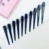 Grampo de Cabelo Metálico Estilo Coreano Jacaré Acessório de Cabelo Presilha para Franja Simples Presilha de Cabelo Preta Presilha de Cabelo Longo Acessórios Fabricante Atacado