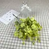 Ramo Artificial de Plantas Verdes de Lujo Nórdico, Hierba de Dinero Grande, Decoración para el Hogar al Aire Libre, Joyería Artificial, Arte Floral al por Mayor