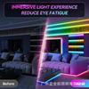Luz led de venta caliente transfronteriza con tira led 5050 autoadhesiva usb luz de ambiente para fondo de TV bluetooth con control remoto por aplicación