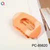 Qiyue 2026 Modelo Nuevo Pinza para el Cabello de PC con Pintura en Spray UV de Alta Gama, Pinza de Garra Grande para Recogido en la Parte Trasera de la Cabeza, Accesorio para el Cabello Tipo Pinza de Tiburón para Mujeres