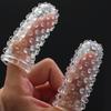 Luvas de Dedo para Prazer, Pacote com 2, Luvas de Dedo para Masturbação, Luvas de Dedo para Masturbação Feminina, Produtos Adultos, Fornecimento Direto