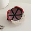 Boné Quente de Baseball Infantil para Meninos e Meninas, Chapéu à Prova de Vento para Uso Externo no Outono e Inverno, Chapéu de Menina, Estilo Coreano de Inverno