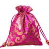 [Qian Li] brocado doble capa bolsita con cordón bolsa portátil bolsita con cordón bolsa repelente de mosquitos Ajenjo al por mayor