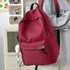 Mochila para Hombre Simple de Viaje Doble Hombro Casual Estudiante de Secundaria Estudiante de Secundaria Estilo Japonés Gran Capacidad Estudiante de Preparatoria Estudiante Universitario Mochila