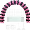 Decoração de Festa de Festival Arco de Balão Suporte Acessórios Base de Coluna Quadrada Bolsa de Água Ferramenta Combinação de Materiais Acessórios