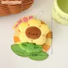 Colgante de Felpa de Girasol Creativo Tengyi Popular al Instante Muñeca de Flor de Felpa de Girasol Llavero Adorno para Mochila Accesorio