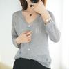 Cárdigan Corto de Punto Hueco Chal Celebración Cibernética Delgado Camisa Protectora Solar Ropa Exterior para Mujer Estilo Coreano Primavera y Verano Nueva Camisa de Aire Acondicionado