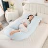 Soporte de Cintura para Embarazo Almohada de Soporte Abdominal, Almohada para Lactancia, Almohada Inclinada, Abrazadera para Piernas Cama en Cama, Artefacto para Dormir de Lado, Almohada para Embarazo